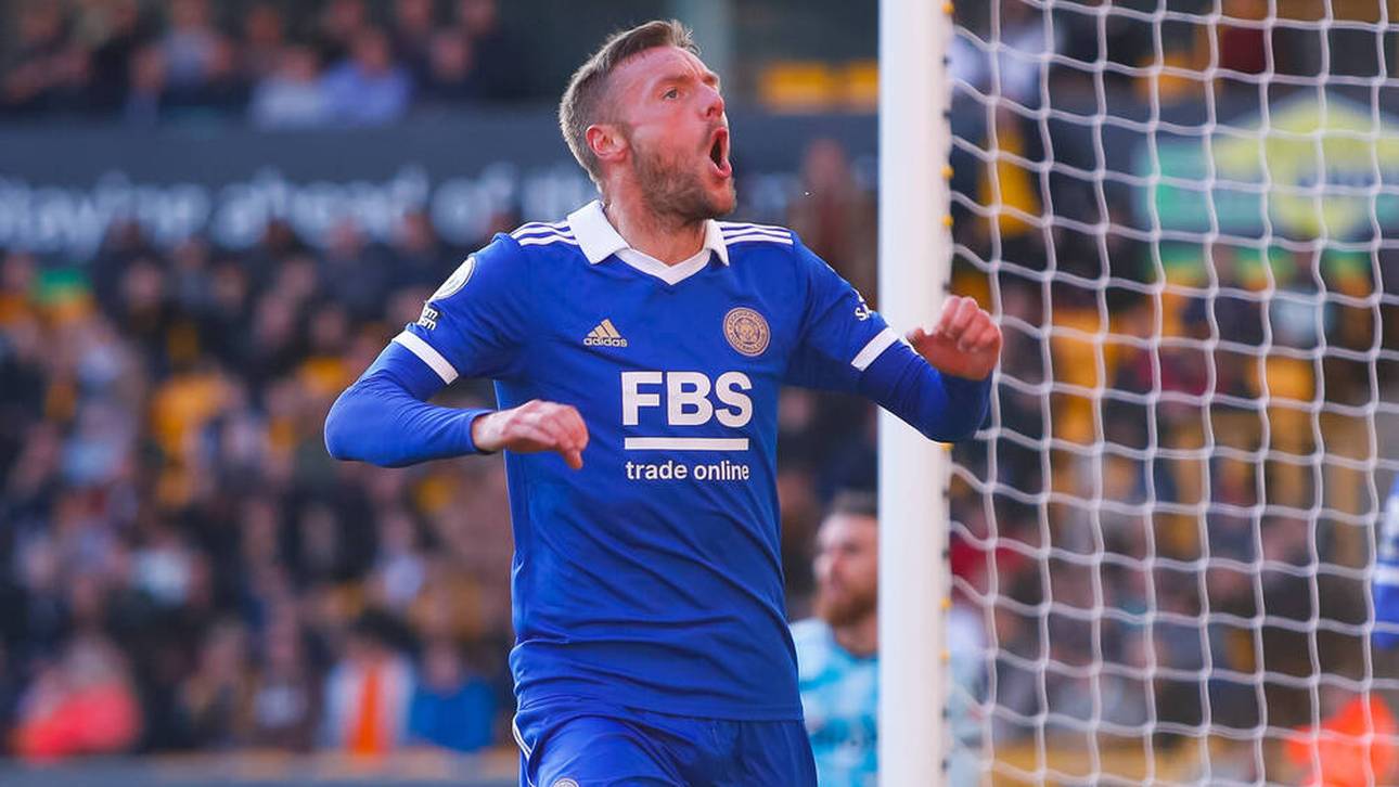 Skurrile Vardy-Show bei Foxes-Gala