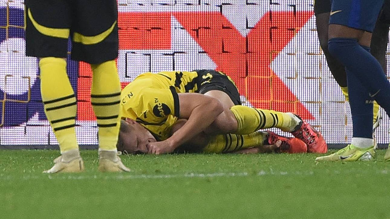 Nico Schlotterbeck verletzte sich gegen den FC Barcelona