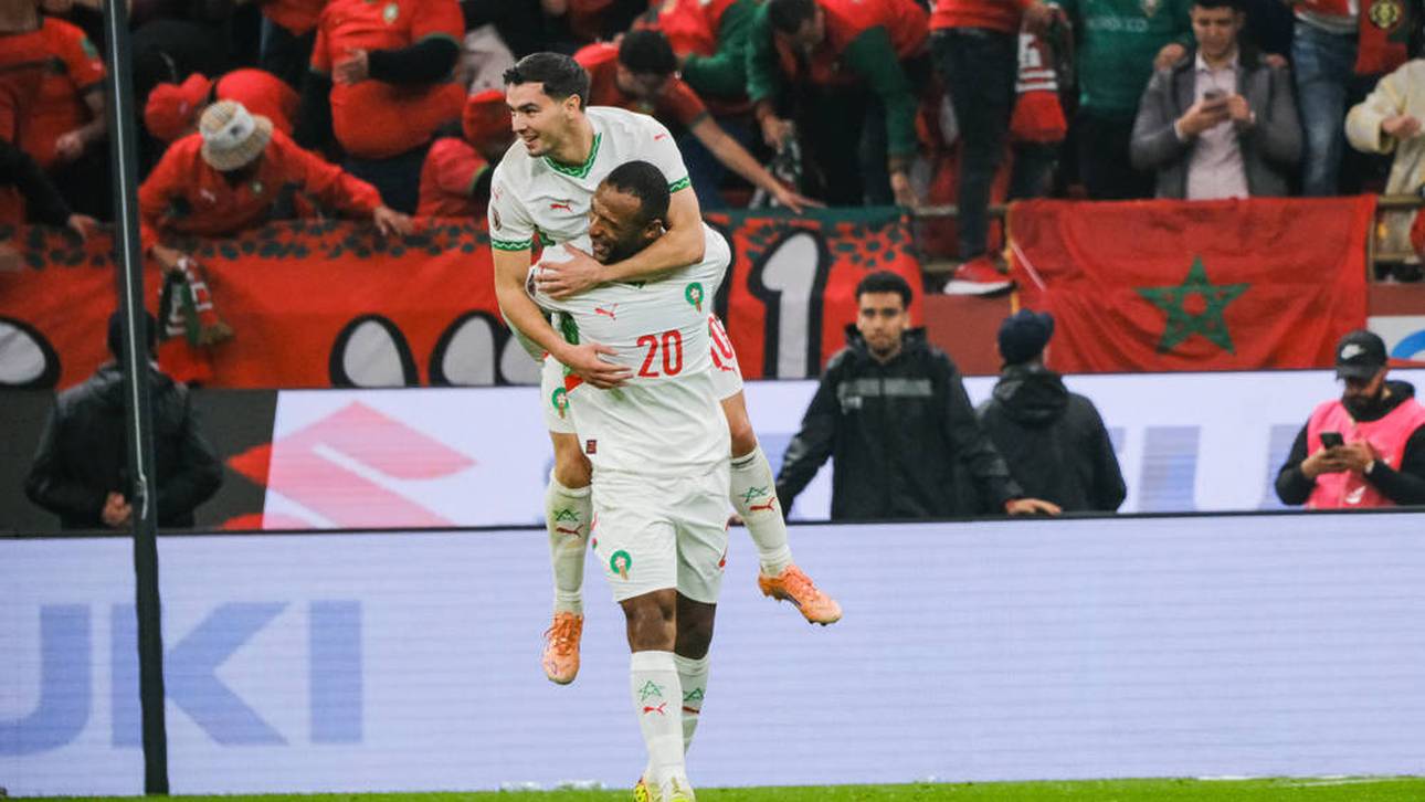 Jubel bei Brahim Díaz (o.) und Ayoub El Kaabi