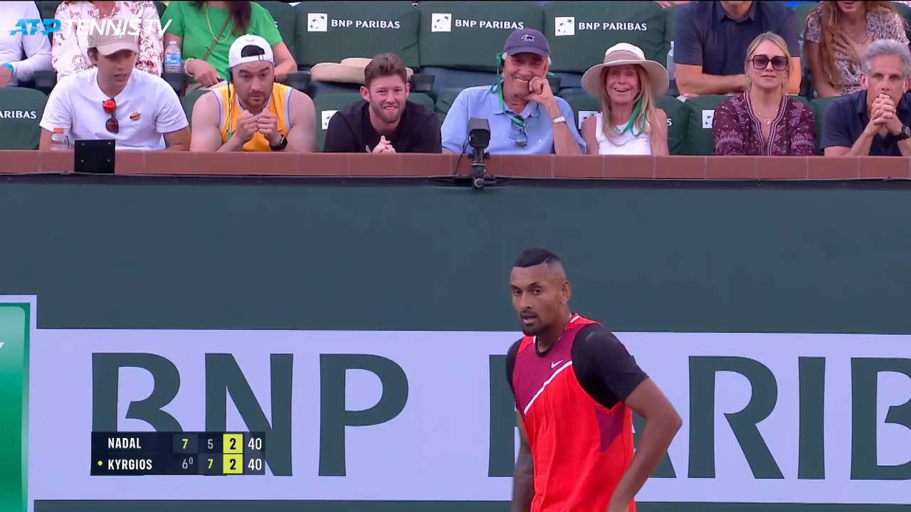 Kyrgios erneut mit Mega-Ausraster