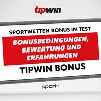 Tipwin Bonus für Neukunden: Sichere Dir 100% bis zu 100 € auf deine Ersteinzahlung. Mehr Details und Angebote für Neukunden gibt es hier.  