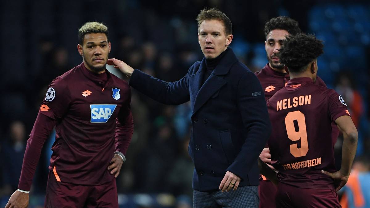 In seiner letzten Saison für die TSG Hoffenheim darf Nagelsmann das erste mal Champions-League-Luft schnuppern. In der Premierensaison ist für die TSG allerdings schon nach der Vorrunde Schluss, auch die Europa League wird verpasst