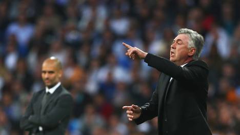 Carlo Ancelotti (r.) nimmt sich nach seinem Abschied von Real Madrid derzeit noch eine Auszeit
