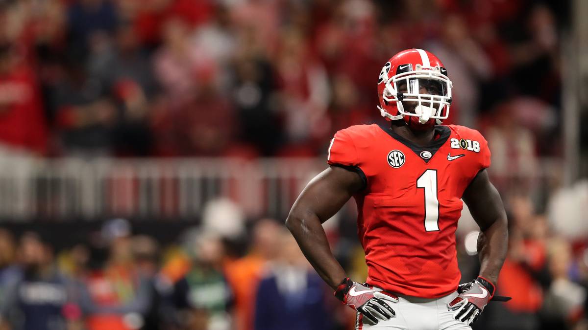 Pick Nr. 31 - SONY MICHEL (Running Back, Georgia) - New England Patriots