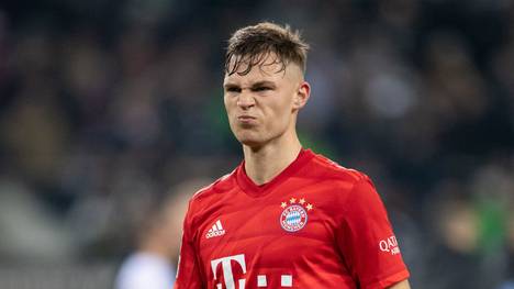 Joshua Kimmich ist nach der Niederlage gegen Gladbach sichtlich angefressen