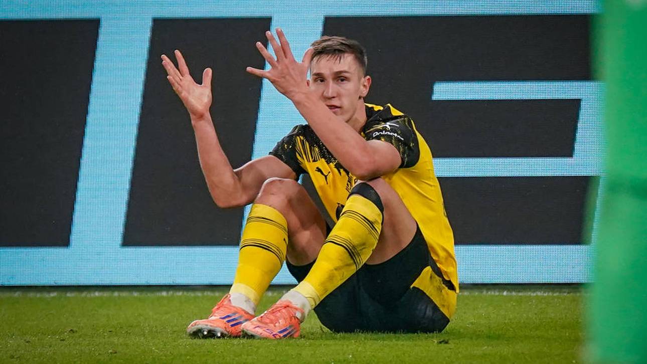 Nico Schlotterbeck war nach dem Aus im DFB-Pokal frustriert