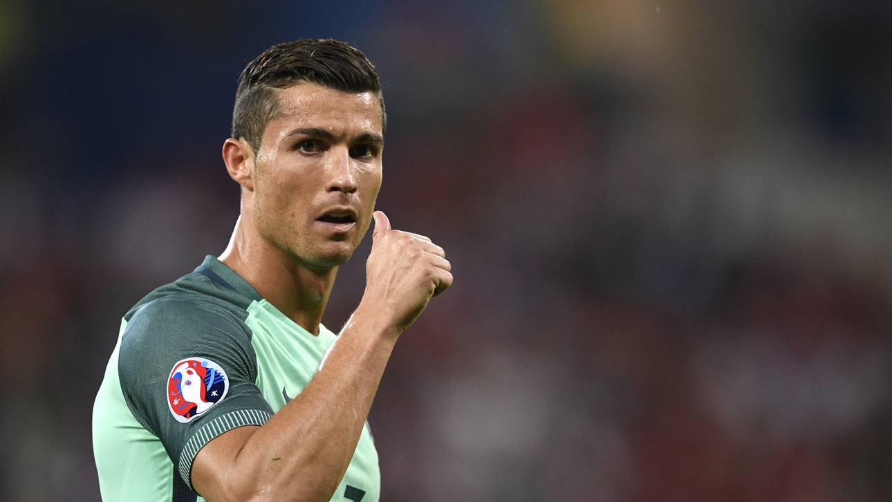 Große Geste von Ronaldo