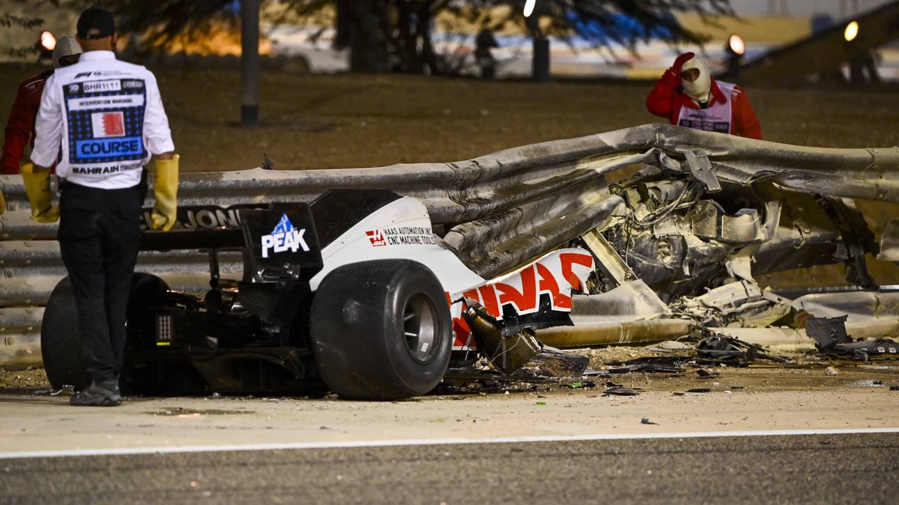 Grosjean zeigt seine Verbrennungen