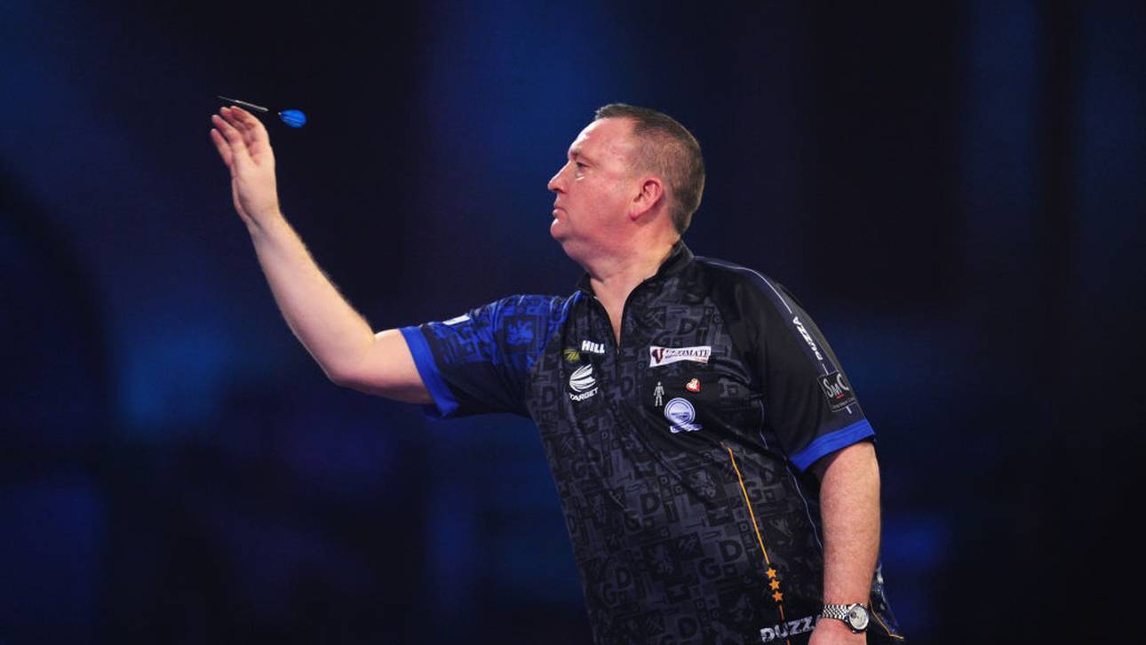 Glen Durrant zählt eher zu den langsameren Pfeile-Werfern