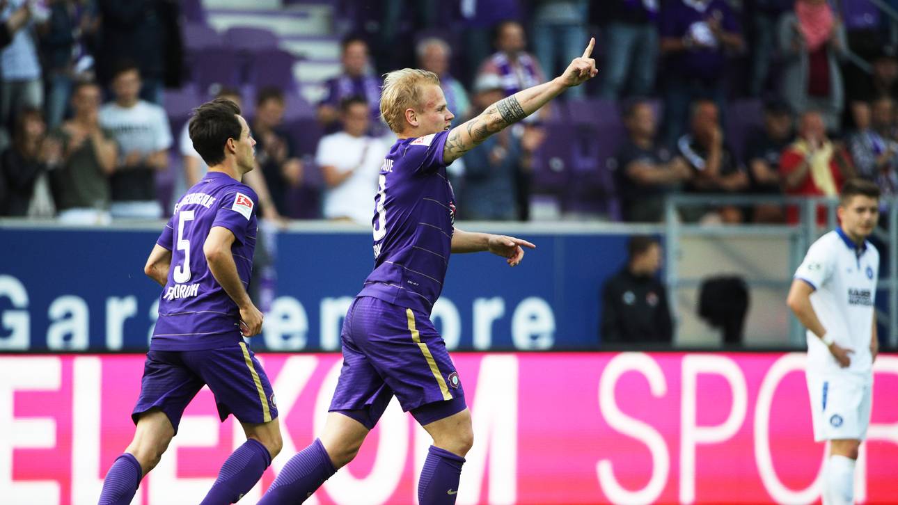 Dreierpack! Bertram rettet Aue