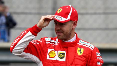 Sebastian Vettel bleibt trotz des Rückstandes auf Lewis Hamilton völlig gelassen