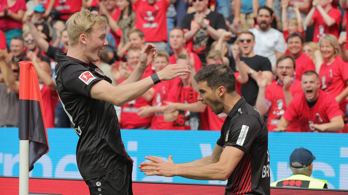 Und auf einmal ist auch Leverkusen wieder voll im Geschäft: Dank eines Doppelpacks von Lucas Alario schließt Bayer zu Dortmund und Hoffenheim auf