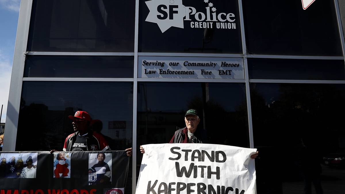 Supporters Of QB Colin Kaepernick Hold News Conference In San Francisco
