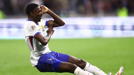 Ousmane Dembélé trifft gegen Belgien 