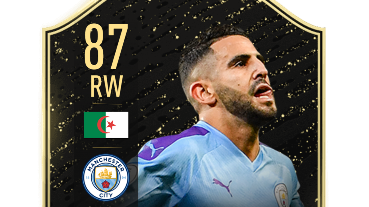 Riyad Mahrez (Manchester City), Rechtsaußen: 87 (+3)