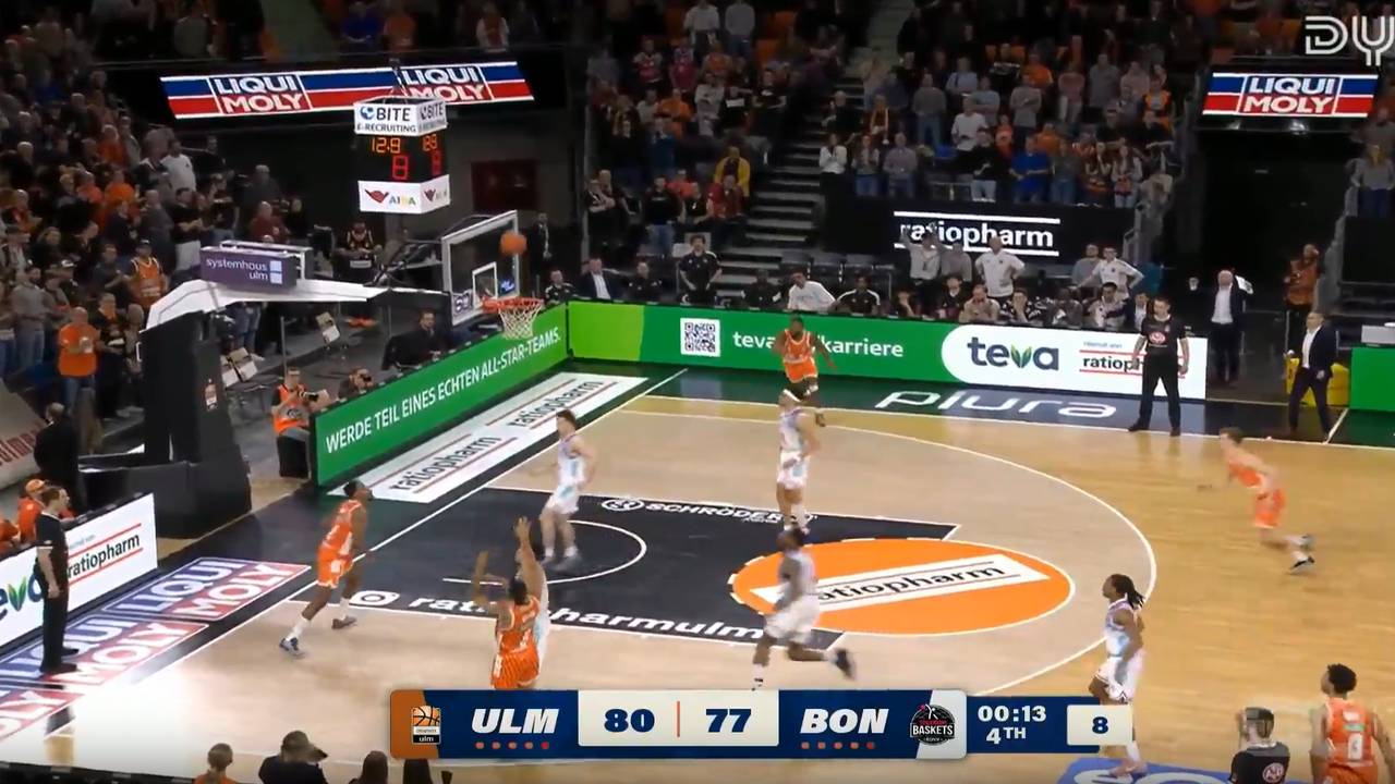 ratiopharm ulm - Telekom Baskets Bonn | BBL-Highlights im Video