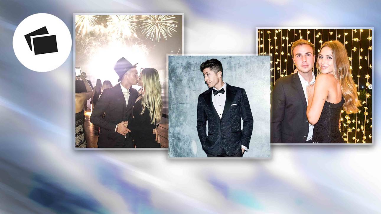 So feierten die Stars Silvester