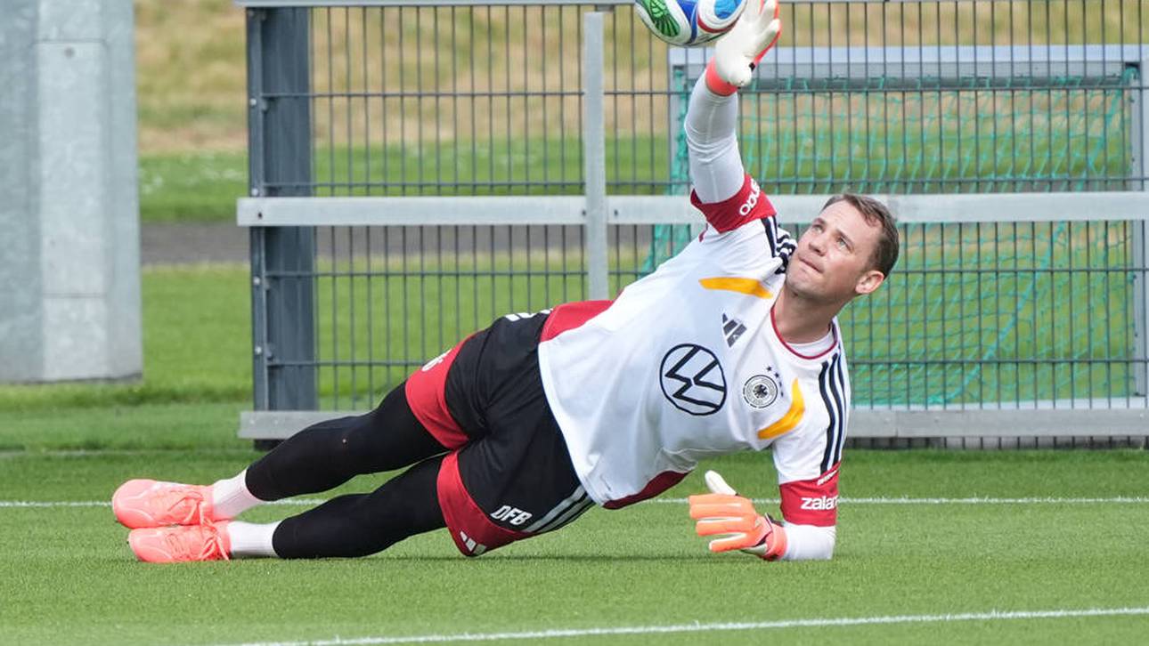 Nur einer fehlt im DFB-Teamtraining