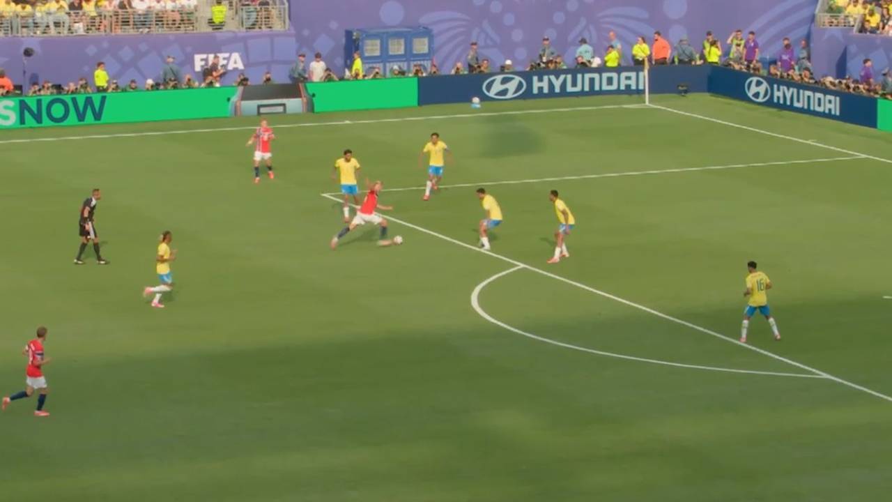 Dieser Haaland-Kracher trifft Brasilien bis ins Mark