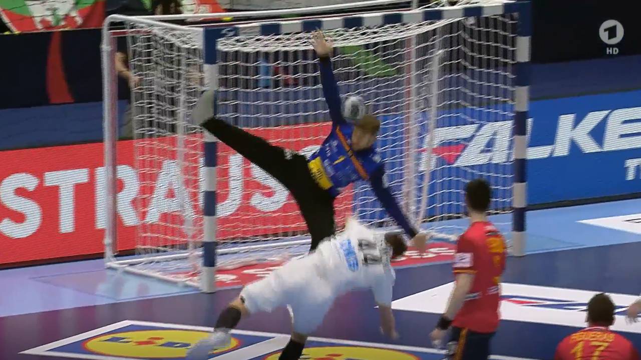 „Lehrstunde“ für deutsche Handballer