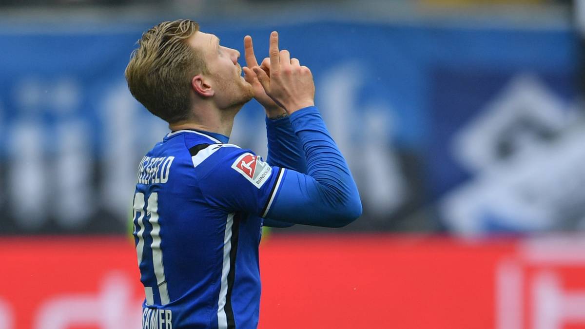 PLATZ 9: Andreas Voglsammer (Arminia Bielefeld) - 13 Tore