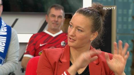 Immer wieder hört man den Begriff Torwartecke im Fußball. Doch Torhüterin Almuth Schult überrascht im STAHLWERK Doppelpass mit einer Aussage zu dieser Thematik.