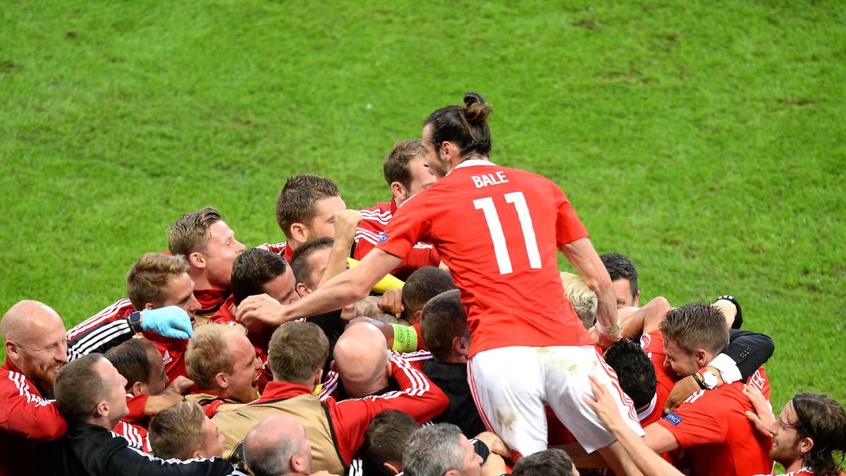 Jaaa! vs Joa. Bale hatte mit seinen drei Treffern maßgeblichen Anteil daran, dass Wales die Gruppenphase überstand