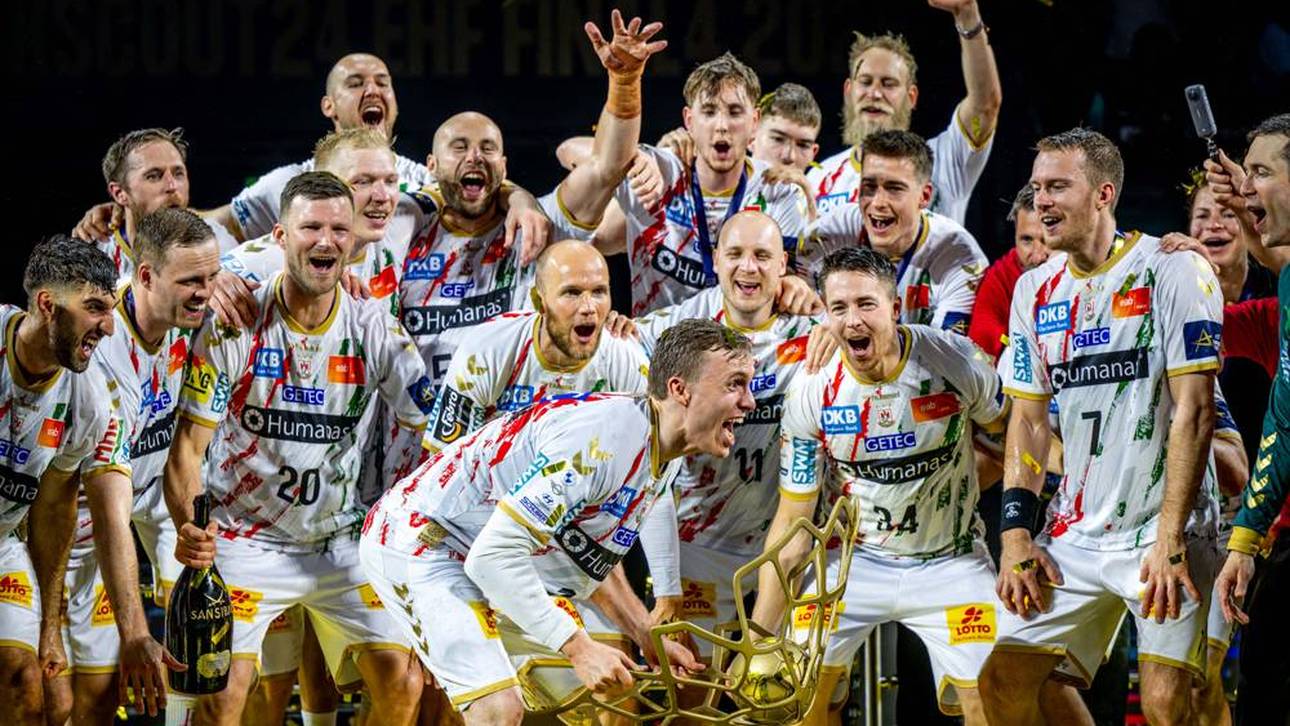 Gisli Kristjansson hat mit dem SC Magdeburg die Champions League gewonnen