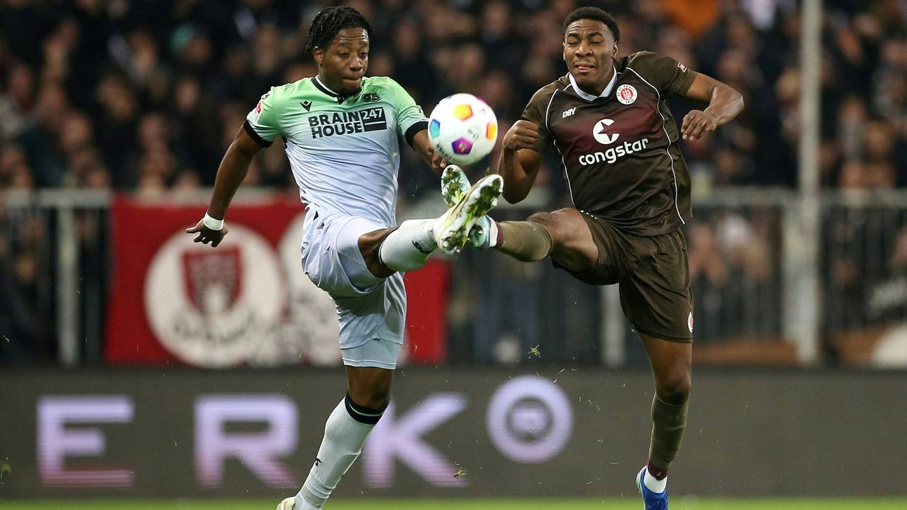St. Pauli verpasst Sieg im Spitzenspiel gegen Hannover