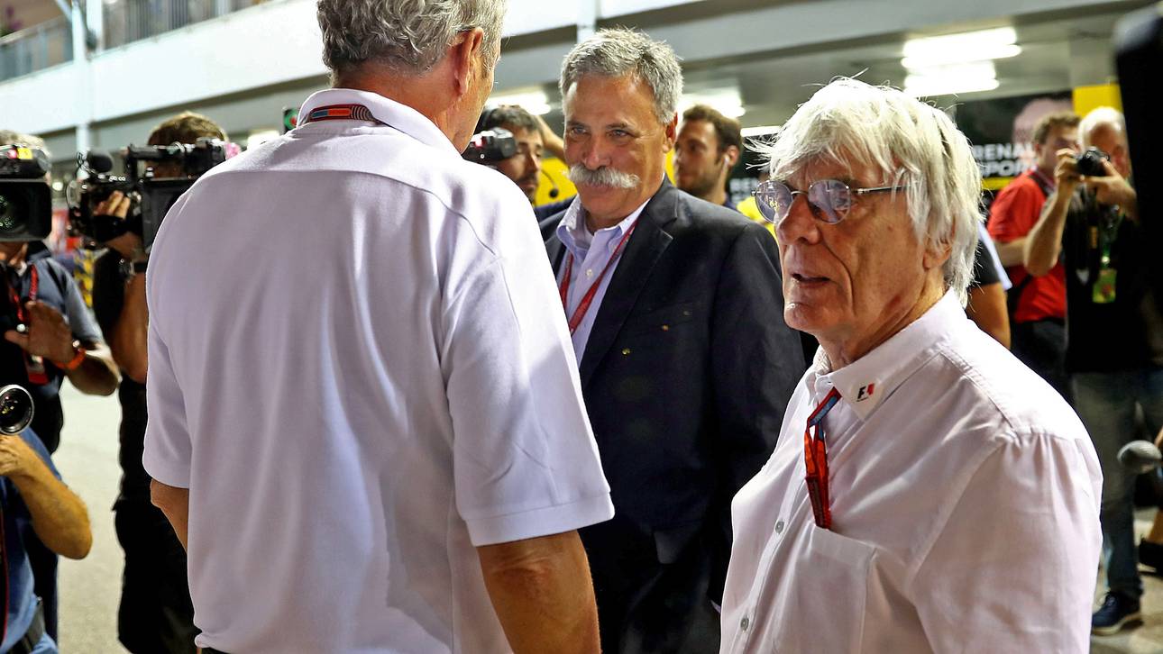 Ecclestone schubst und tritt