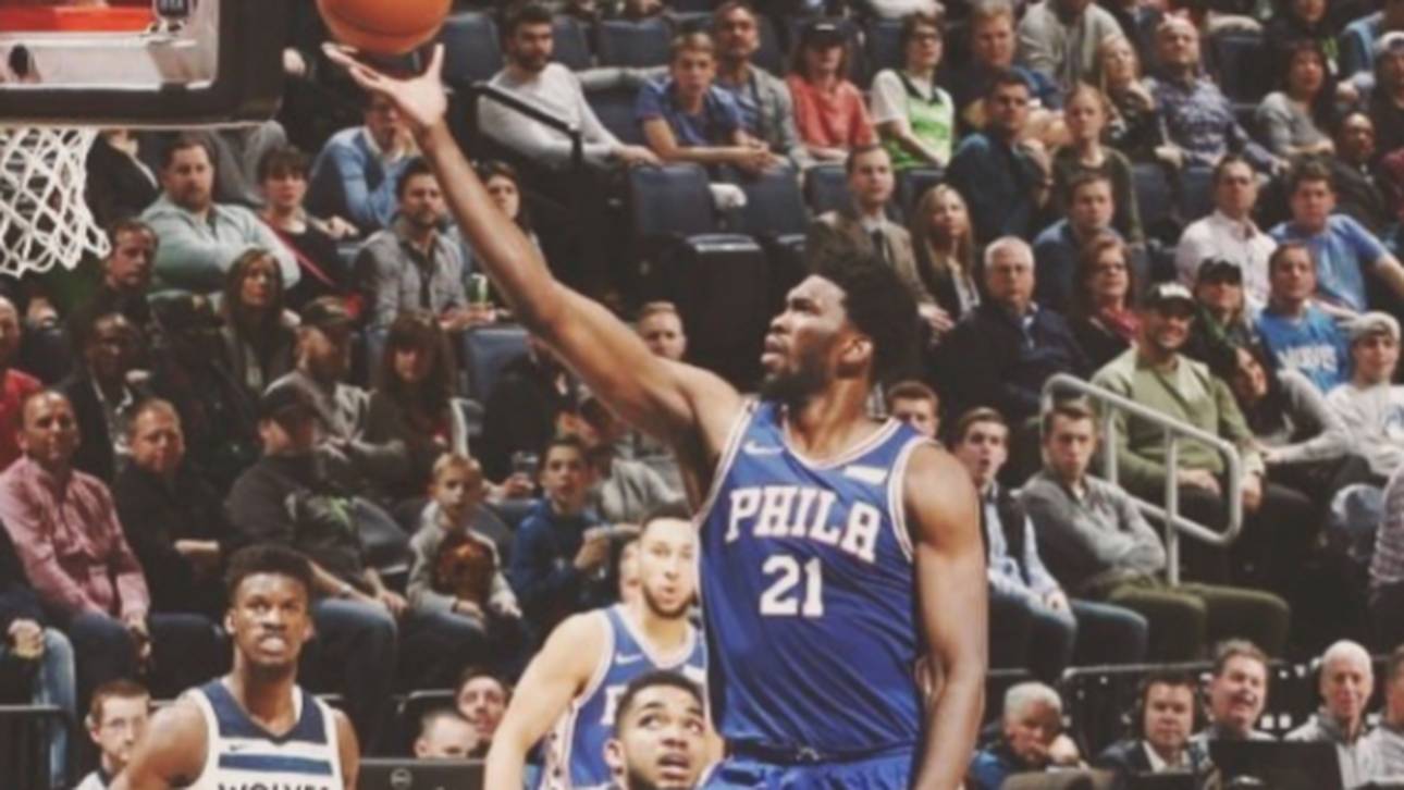 Joel Embiid spottet in den sozialen Netzwerken regelmäßig über Kollegen