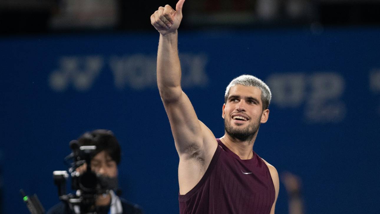 Alcaraz feiert nächsten Triumph