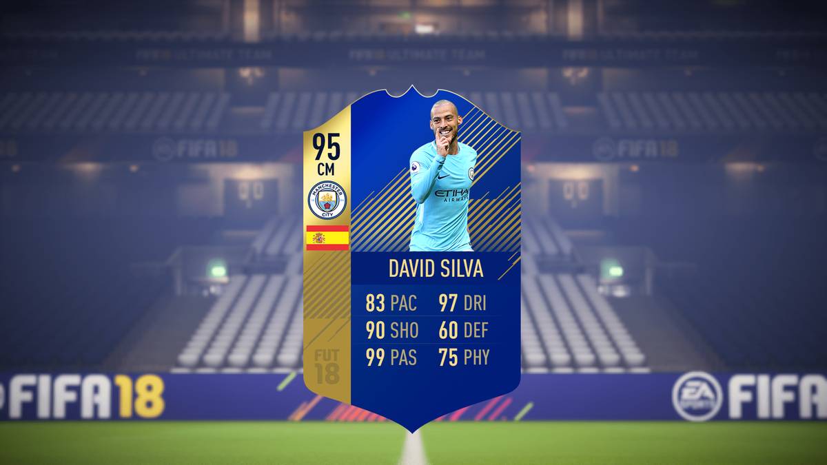 David Silva 95 - Manchester City