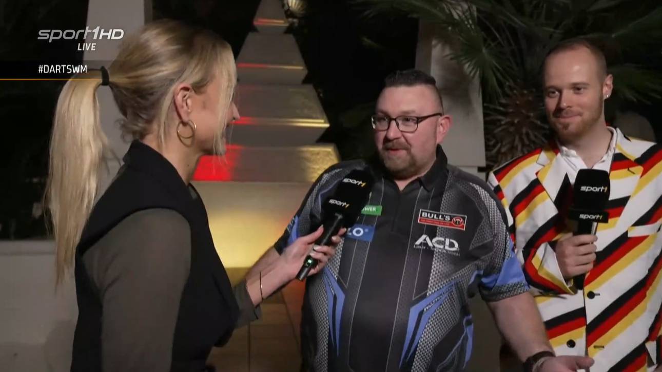 Deutscher nicht in Ally Pally gelassen