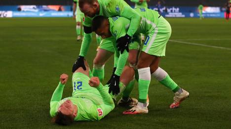 Der VfL Wolfsburg schob sich vorerst auf Rang fünf