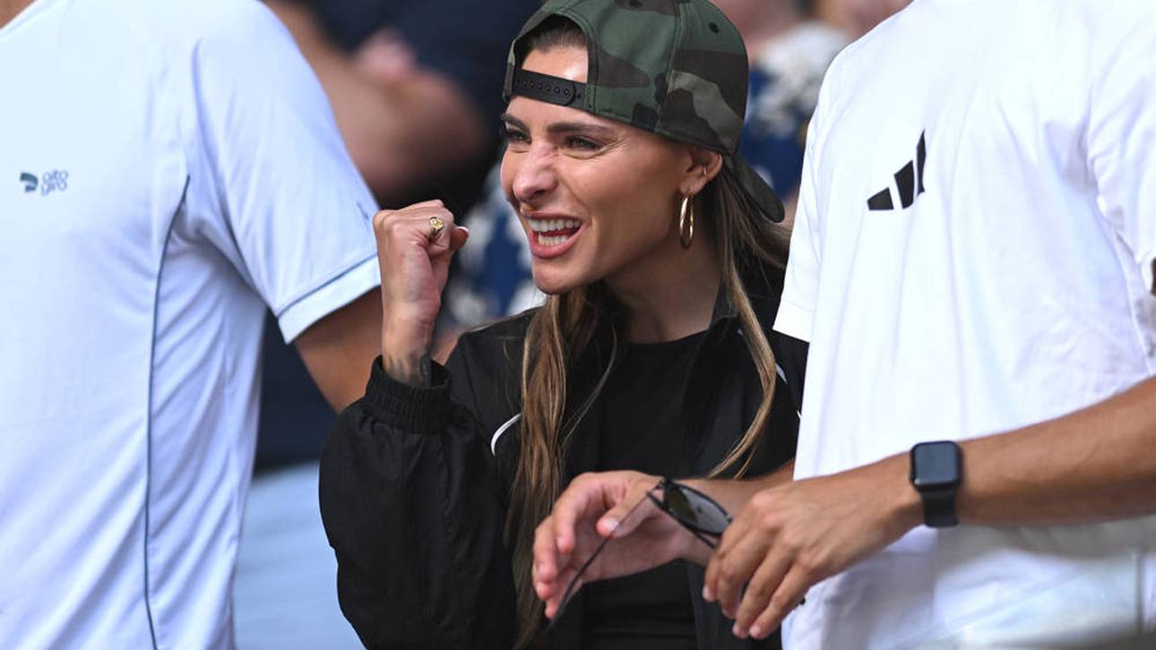 Sophia Thomalla ist bei den Australian Open an der Seite von Alexander Zverev