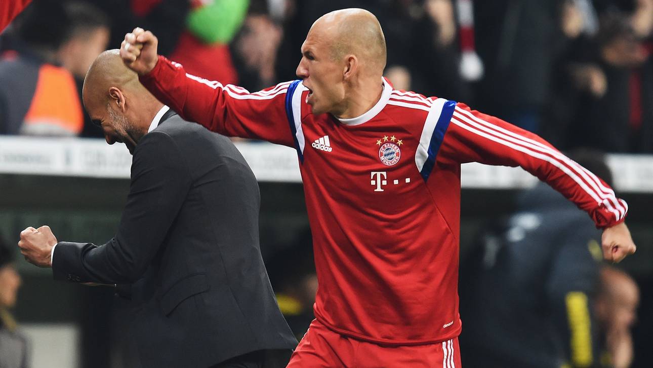 Robben ärgert Abschied von Guardiola