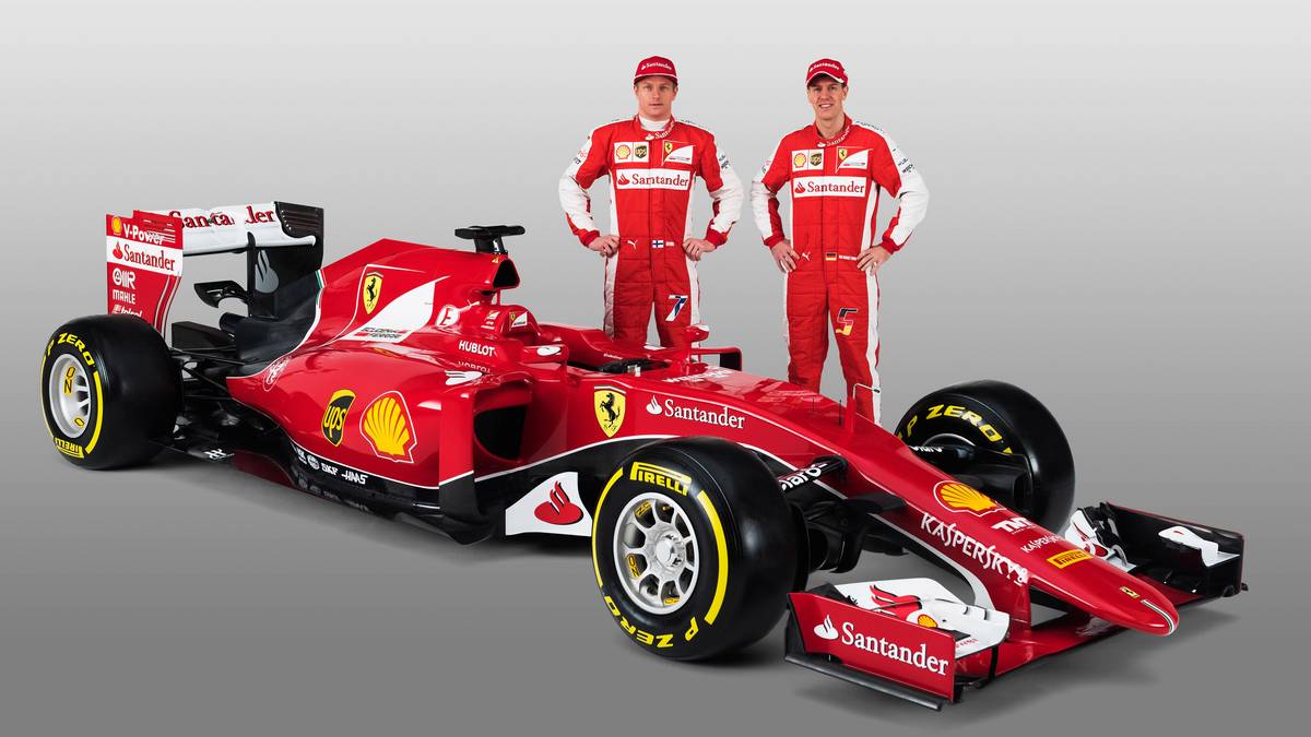 Wenig später bestätigt Vettel, was schon länger die Runde macht: seinen Wechsel zu Ferrari. Mit seinem Kumpel Kimi Räikkönen (l.) bildet er das neue Gespann bei den Roten und soll sie zurück zu alten Erfolgen führen