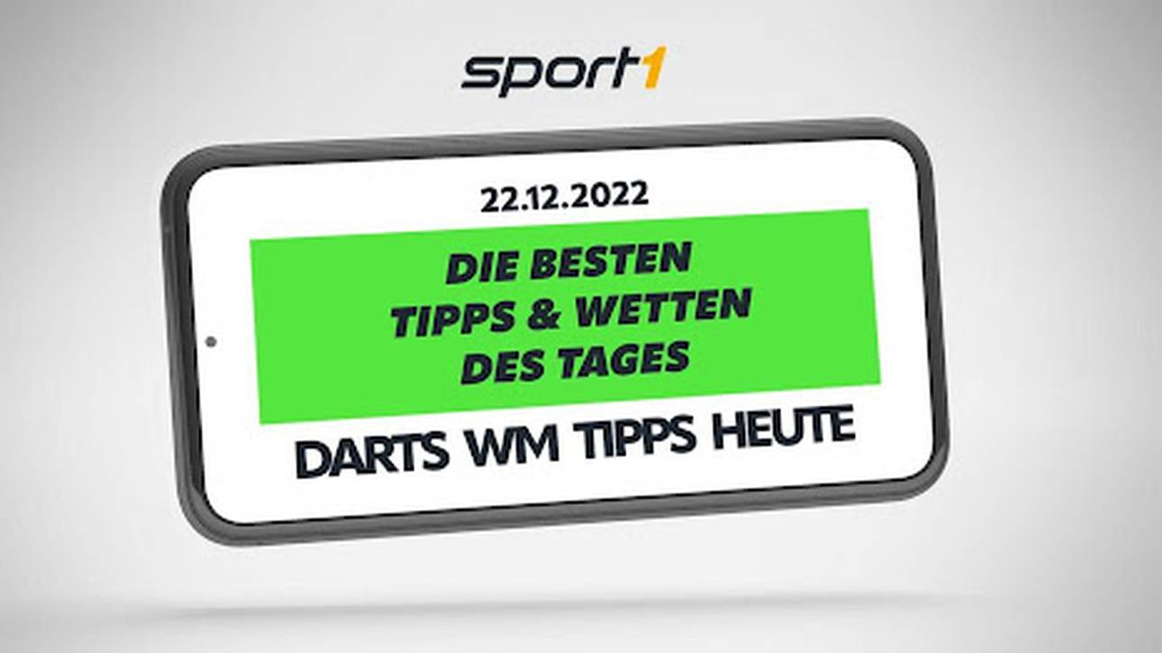 Darts WM Tipps heute – Experten-Tipps für die WM Duelle am 22.12.2022