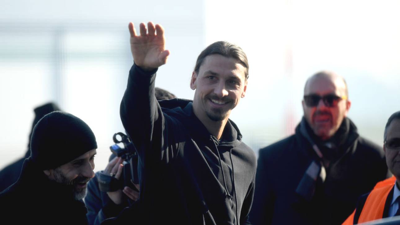 Sport-Tag: Ibrahimovic in Mailand