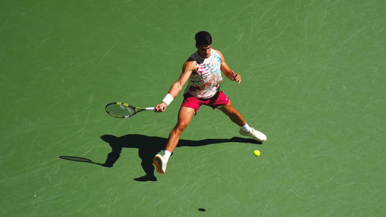 Erster Satzverlust für Alcaraz