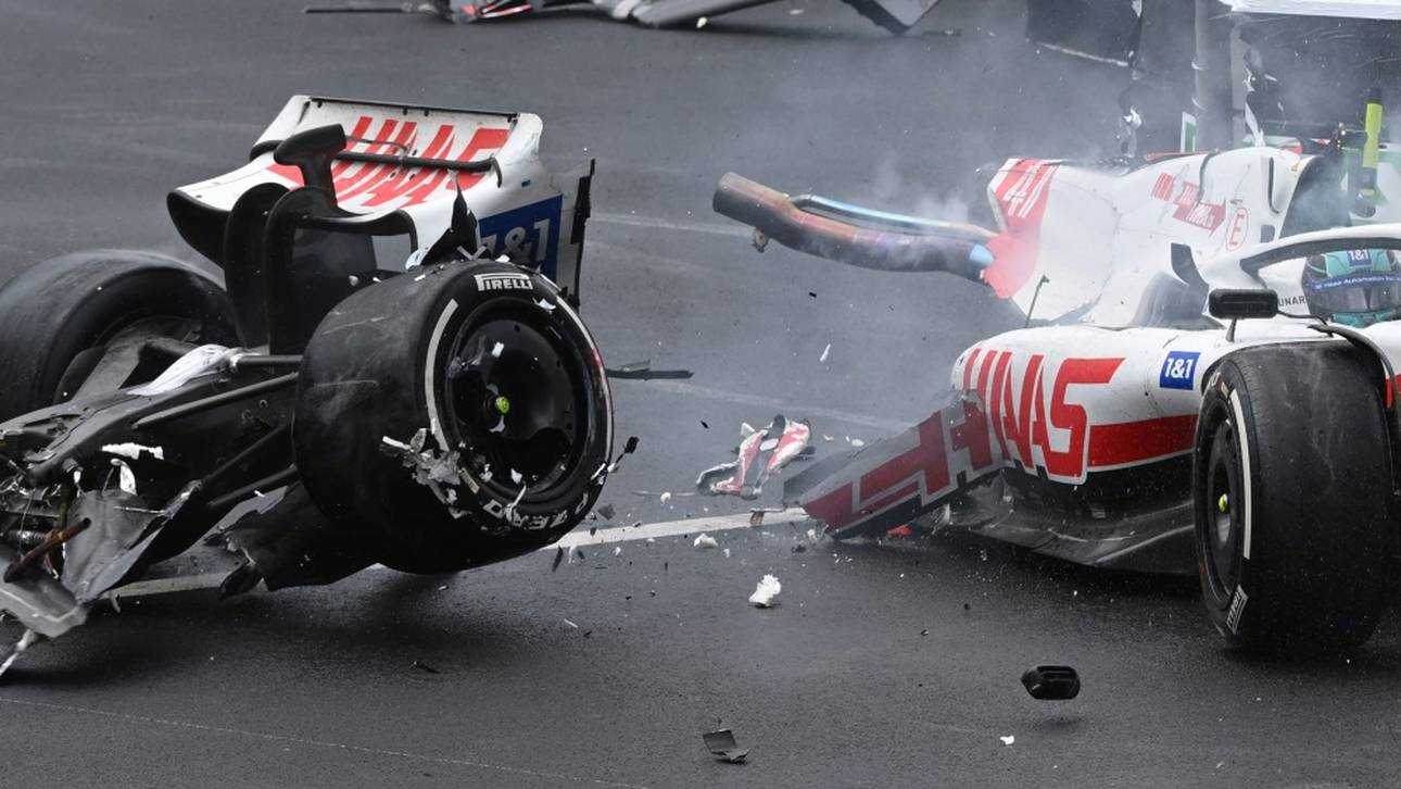 Rennunterbrechung nach Schumacher-Unfall