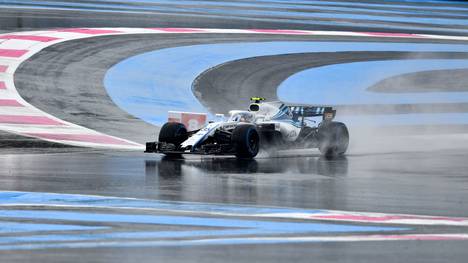 Regen-Chaos beim dritten Training zum Frankreich-GP