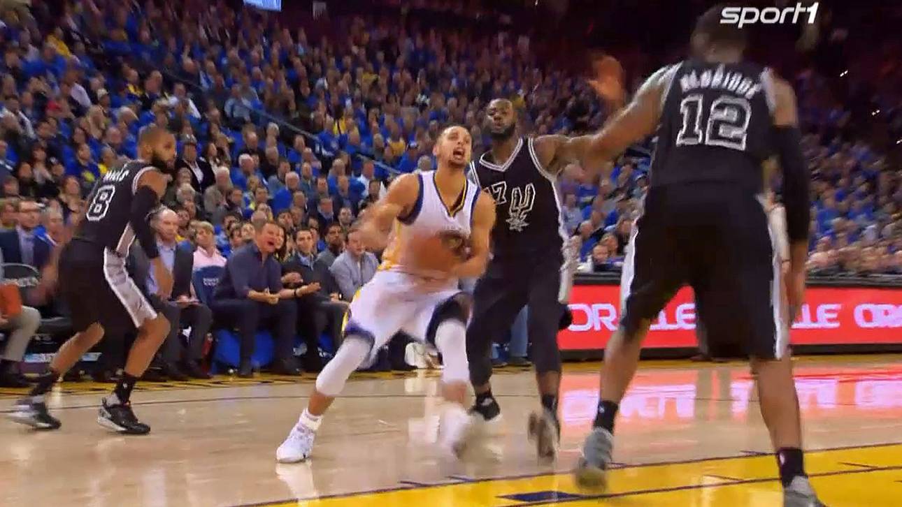 Meilenstein für Curry – Spurs demontiert