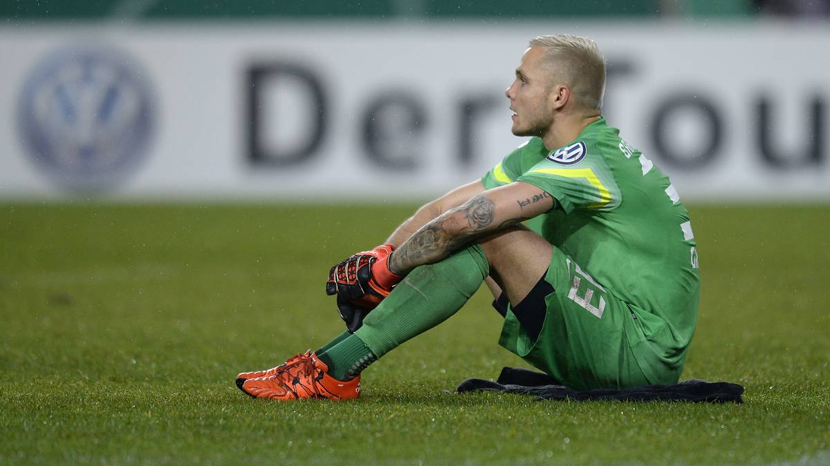 Eintracht-Keeper Gikiewicz ist freilich bedient