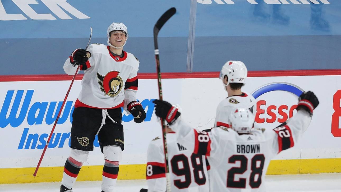 Stützle gelingt erster NHL-Hattrick