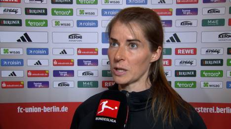 Trotz der Niederlage lobt Trainerin Marie-Louise Eta den Fokus ihrer Mannschaft, nachdem der 1. FC Union Berlin in der vergangenen Woche im Mittelpunkt stand.