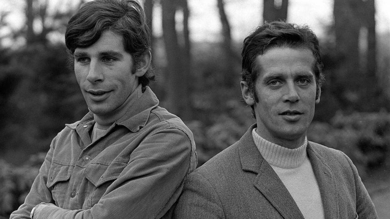 Paul und Bruder Alwin Schockemöhle im Jahr 1972