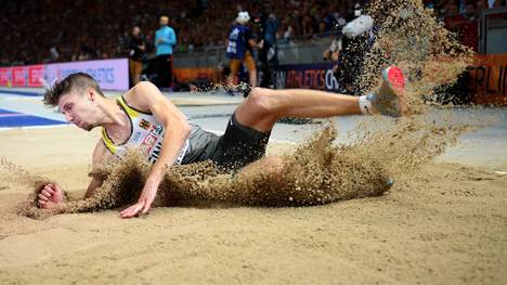 Fabian Heinle sprang am Mittwoch bei der Leichtathletik-EM zu einer Medaille