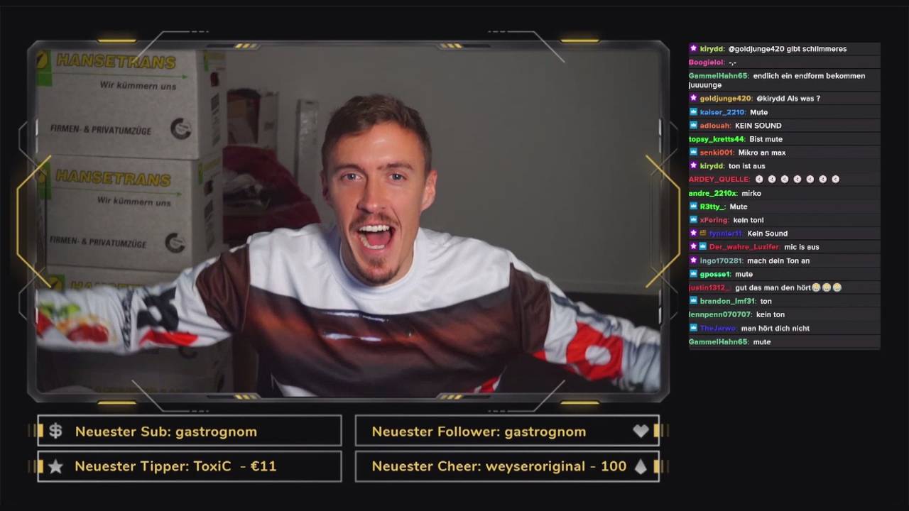 Union Berlin: Max Kruse zockt im Nutella-Pullover bei twitch